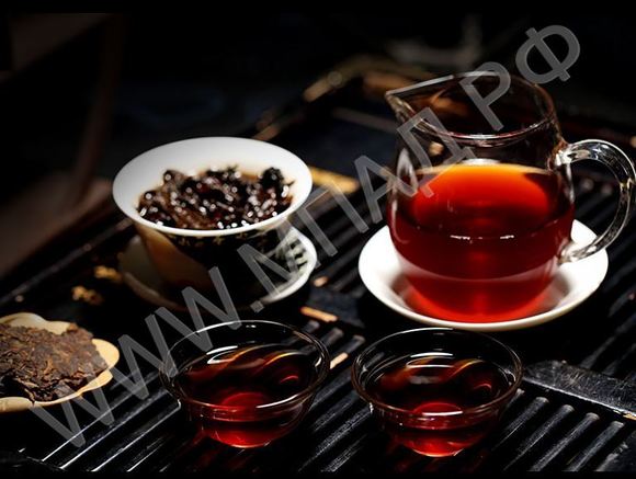  Синьи № pu'er чай 357 грамм. (Пуэр 1 лепешка).кар 2